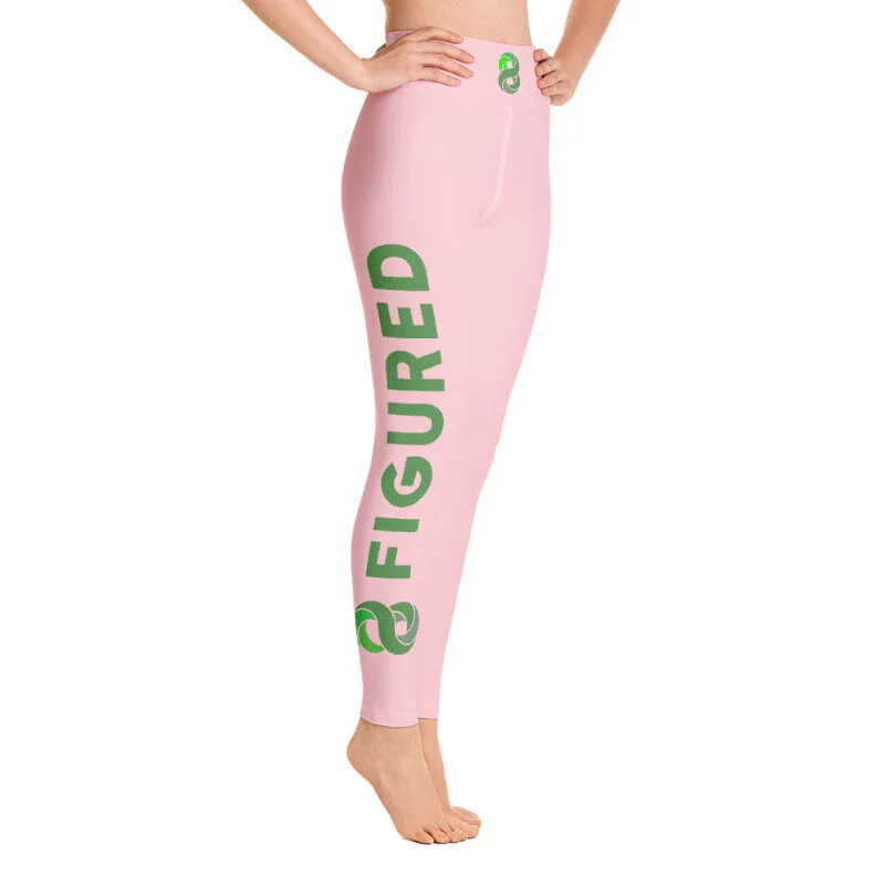 8 Classic Logo Yoga Legging (Soft Pink)