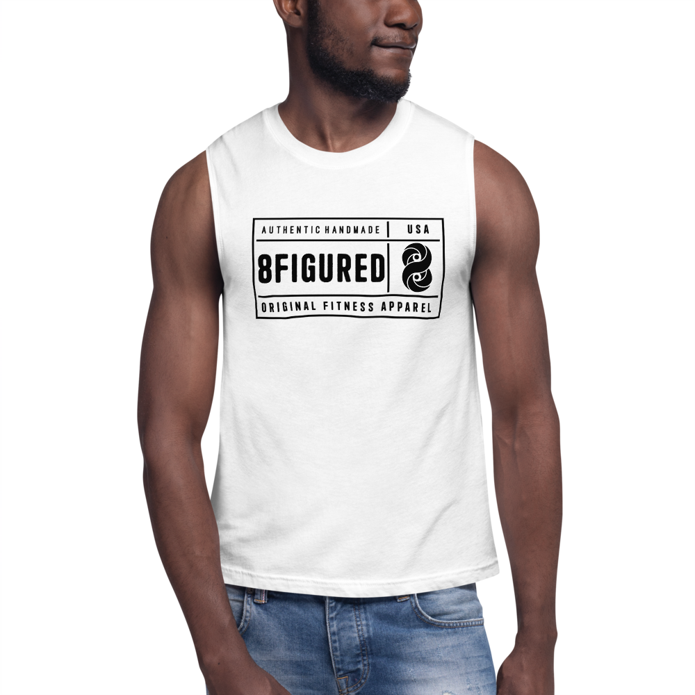 Classic 8Figured Muscle Shirt (Avail in 2 colors)