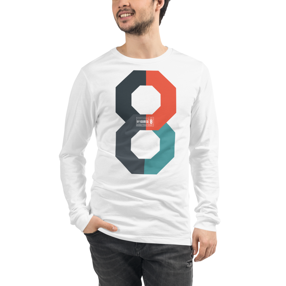 8Figured Triblend Unisex Long Sleeve Tee (avail in 2 colors)