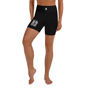 8Figured Classic Yoga Shorts (Black)