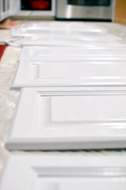 This is just Behr's White Semi-Gloss Alkyd Enamel. It worked very nice and looks really good eh?