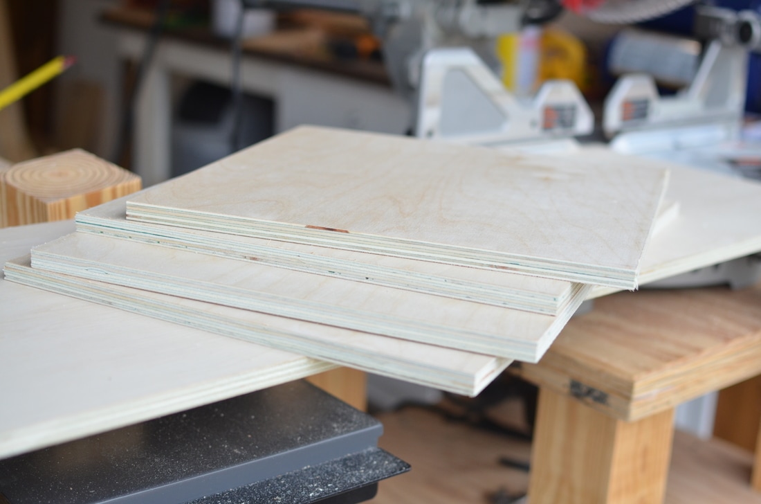 I cross-cut this 8' section into two pieces 17 3/4" and two pieces a little under 12".