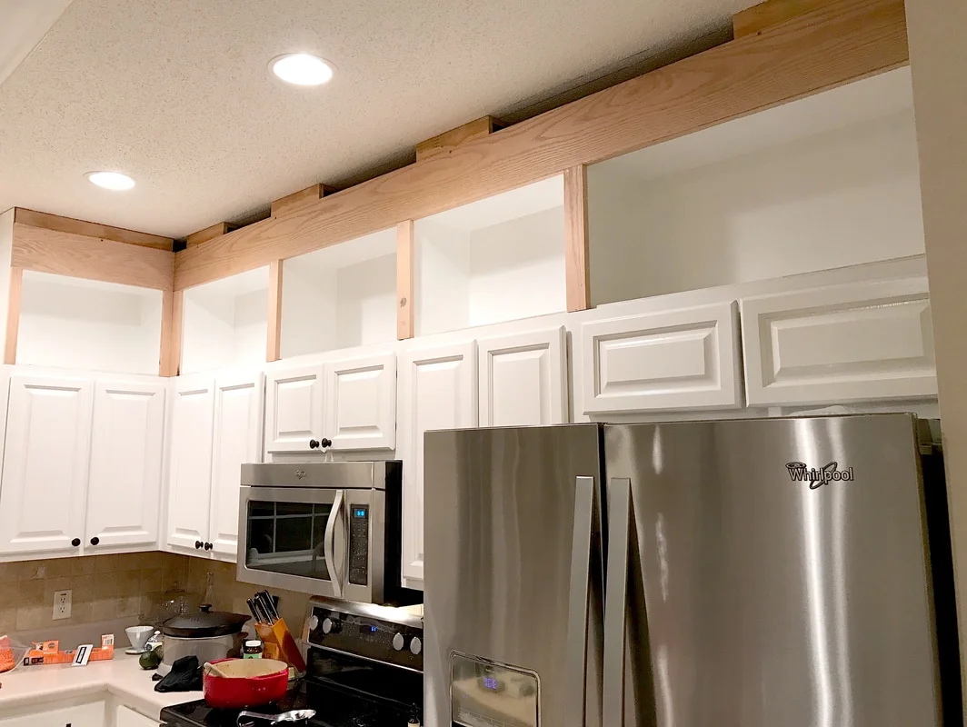 Again, I totally forgot to take pictures of this. I simply used a Kreg Jig to make pocket holes and attach the vertical pieces to the bigger horizontal pieces