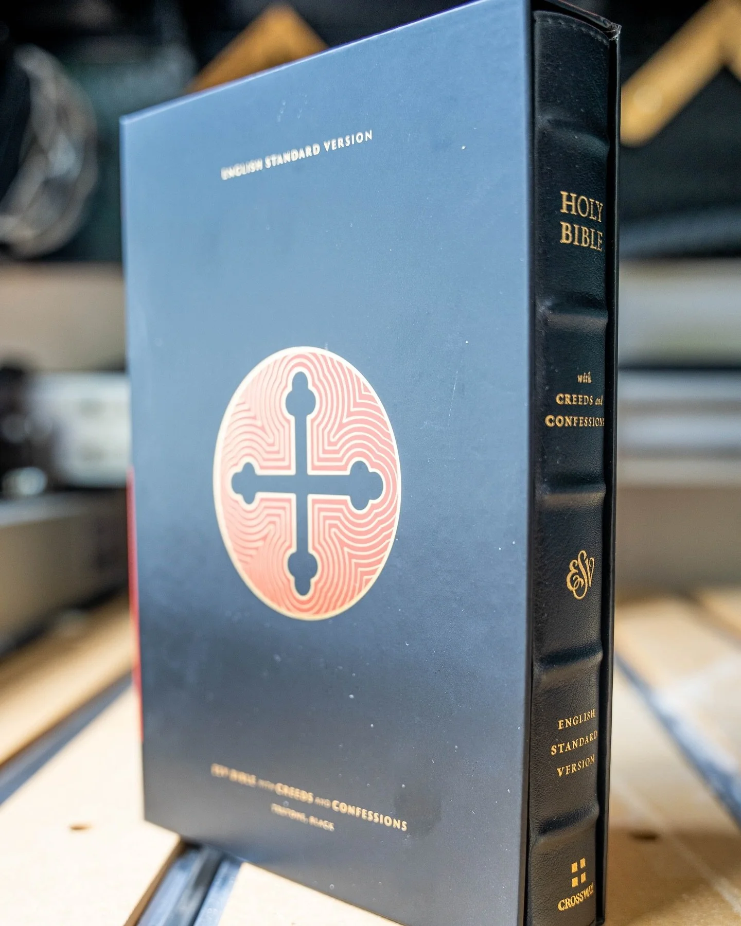 I am grateful to have won this @crosswaybooks ESV Bible with Creeds and Confessions from the @thecredomag giveaway on 𝕏! 🙏🏼 

Fellow Christ followers out there, what&rsquo;s your favorite book or verses of Scripture?! I&rsquo;m a big fan of John 1