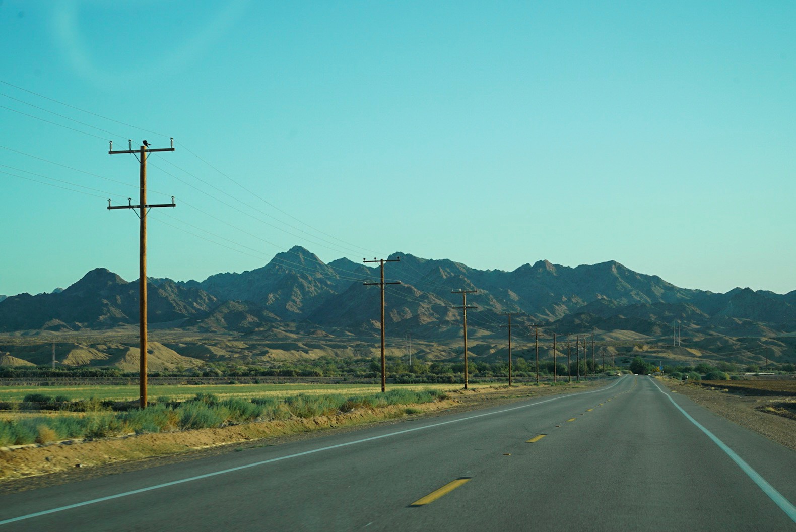What a view…life on the road!