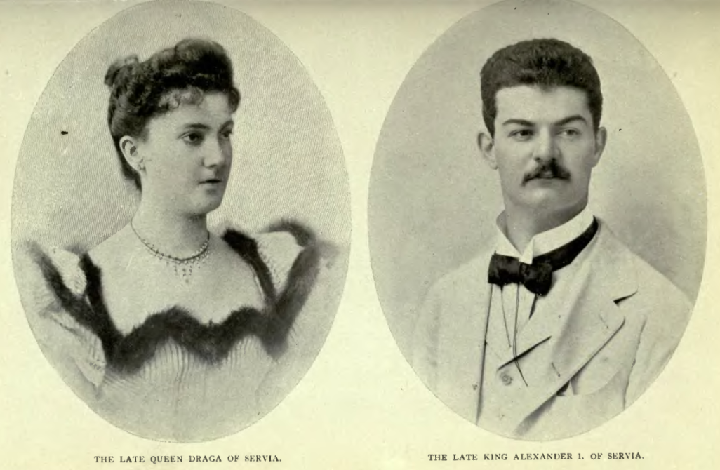 Kralj Aleksandar i kraljica Draga Obrenović