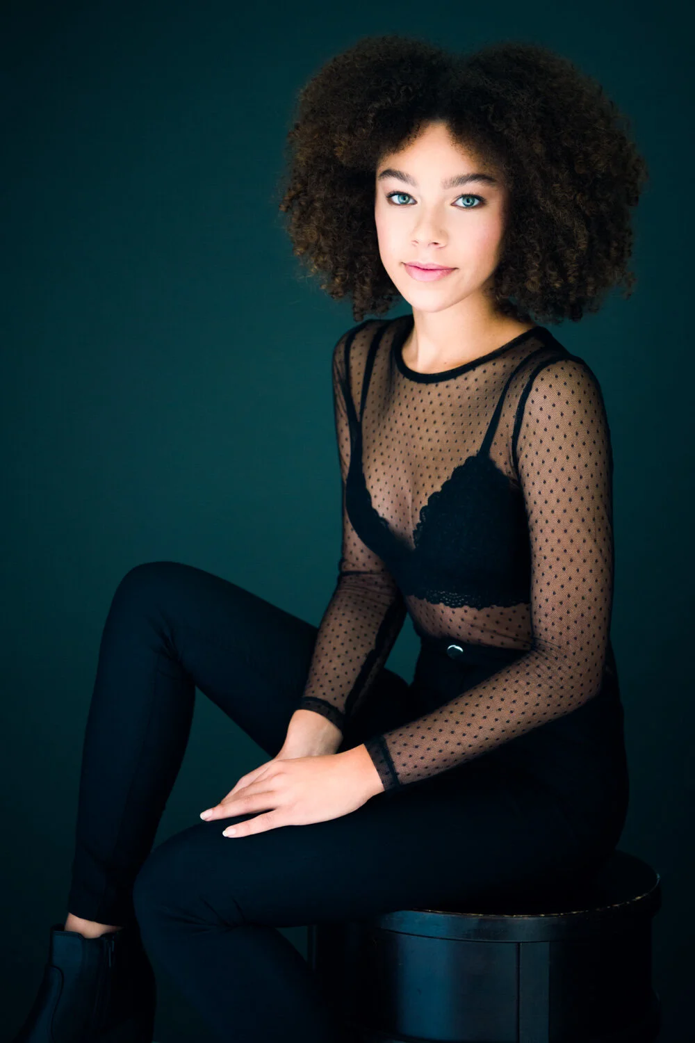 Door het Infinite Color Panel te gebruiken, heb ik wat prachtige turquoise kleurtinten toegevoegd, wat de kleuren er echt uit laat springen!