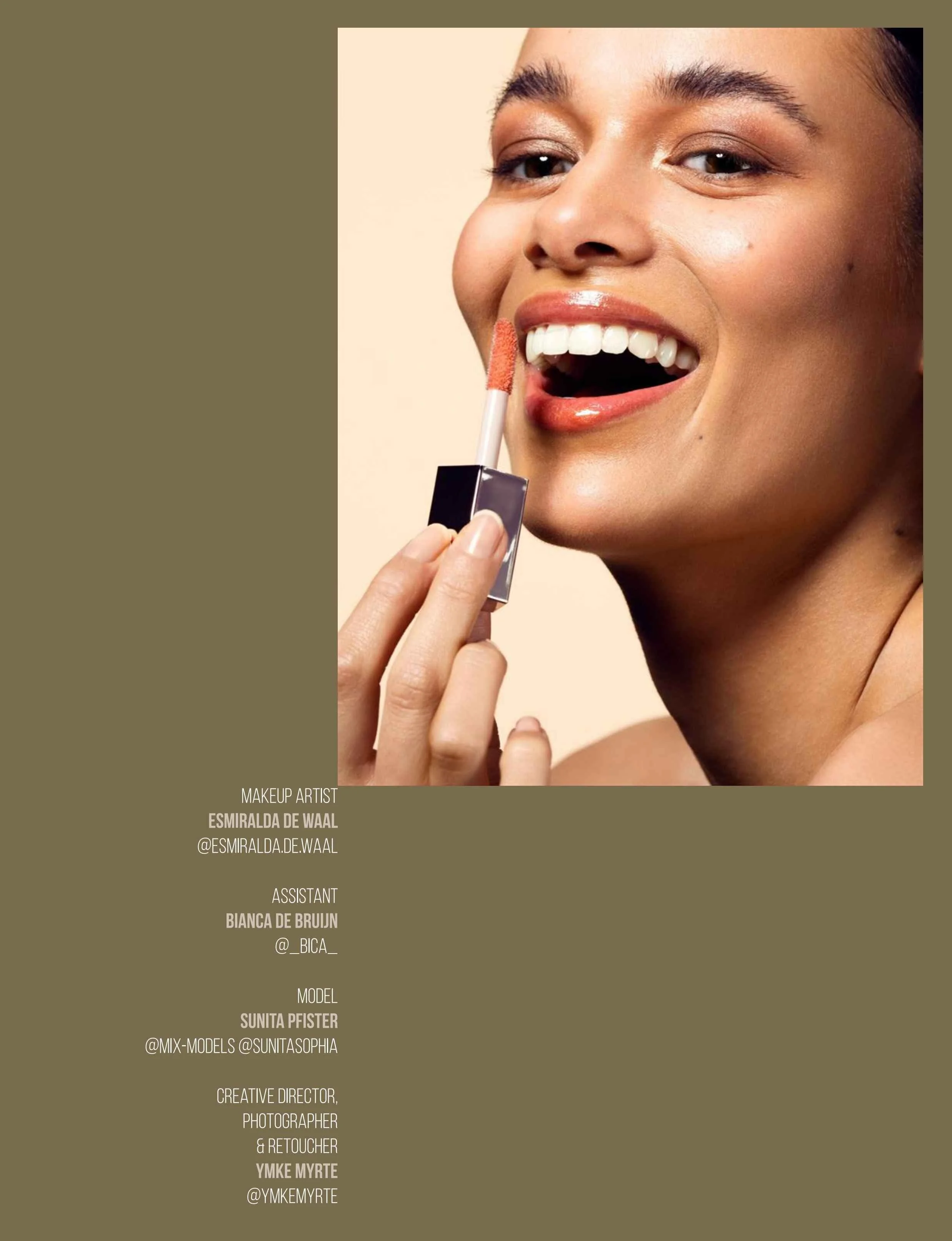 Inner Glow Beauty Editorial Laugh