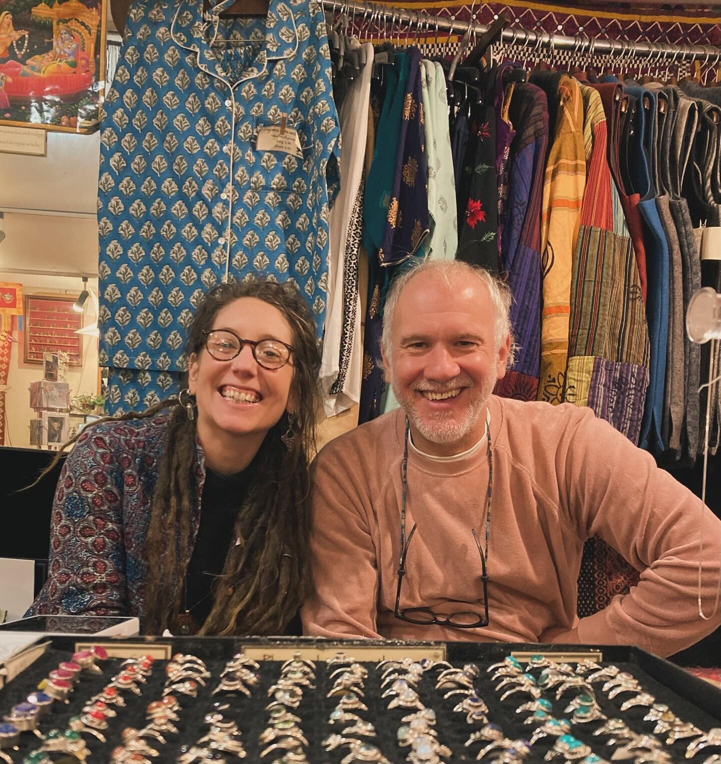 It was great catching up with these lovely nomads in the shop this week