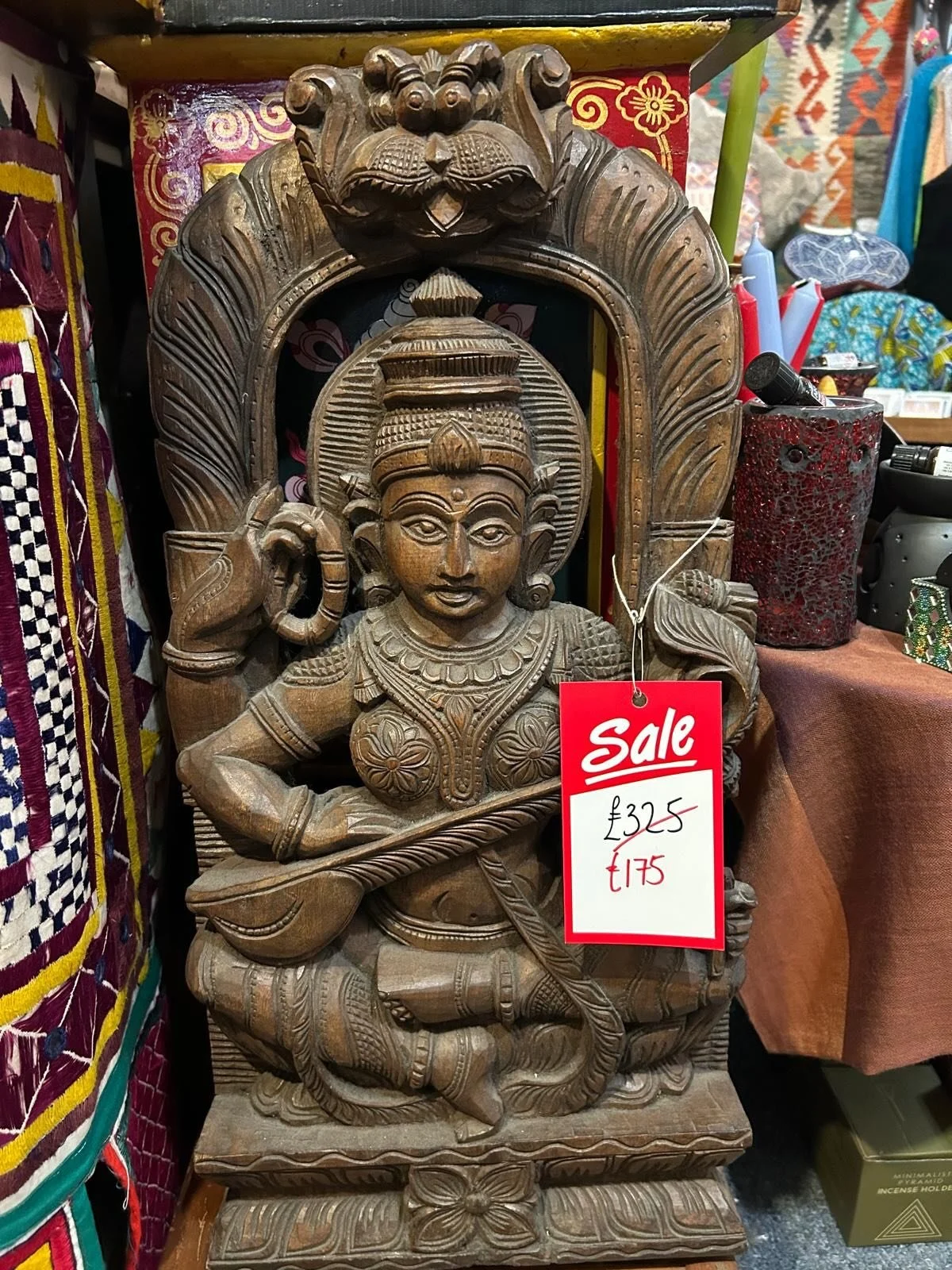 These beautiful hand carved gods and goddesses from India have joined the Nomads sale this week !
#godsandgoddesses #woodenstatues #sale #indiancrafts #gifts