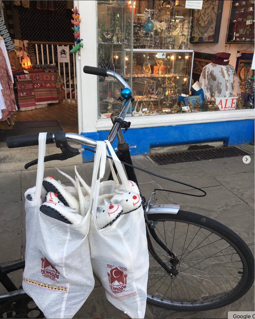 Handmade Felt Mice Slippers for Children - from Nepal