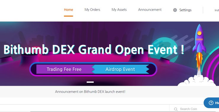 Korean Exchange Bithumb's New DEX is Now Live, Following $353 Million Partial Acquisition