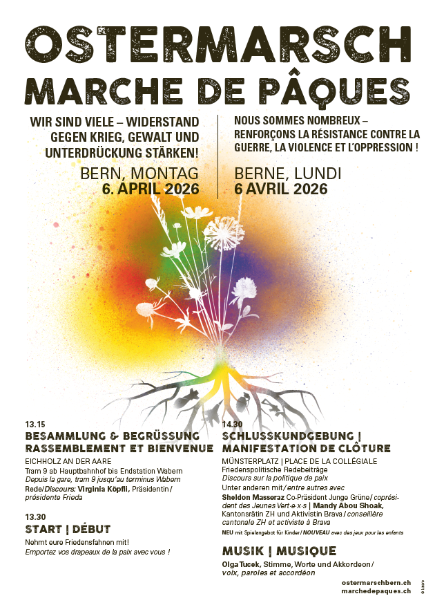 Marche de Pâques pour la paix 2026 
