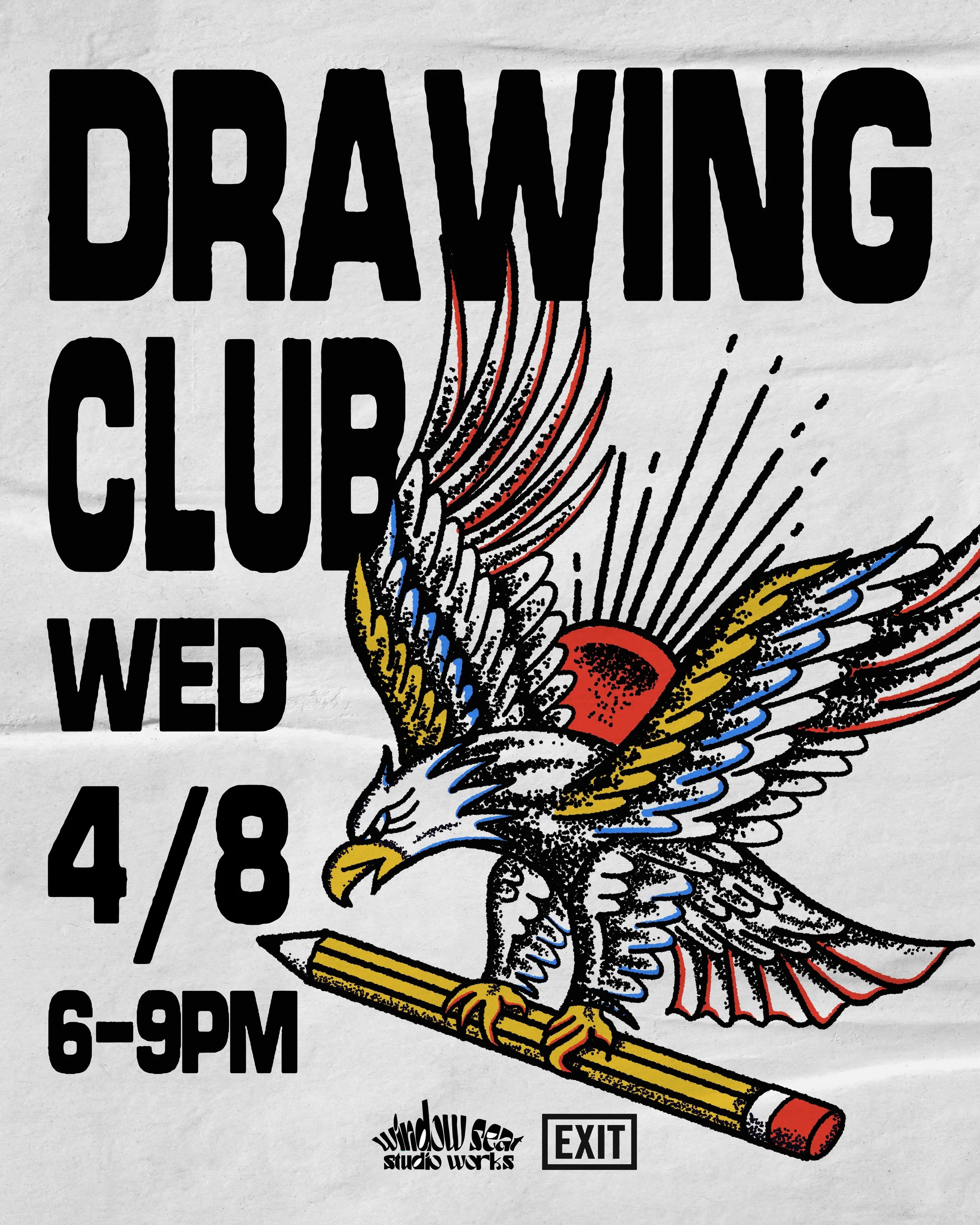 Drawing Club Boston | Drawing at EXIT Galleries Allston