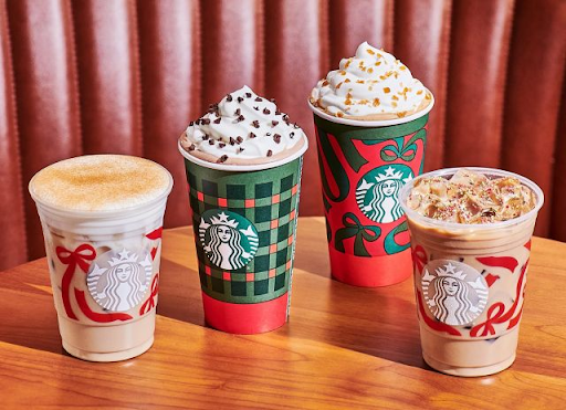 Starbucks Holiday Menu