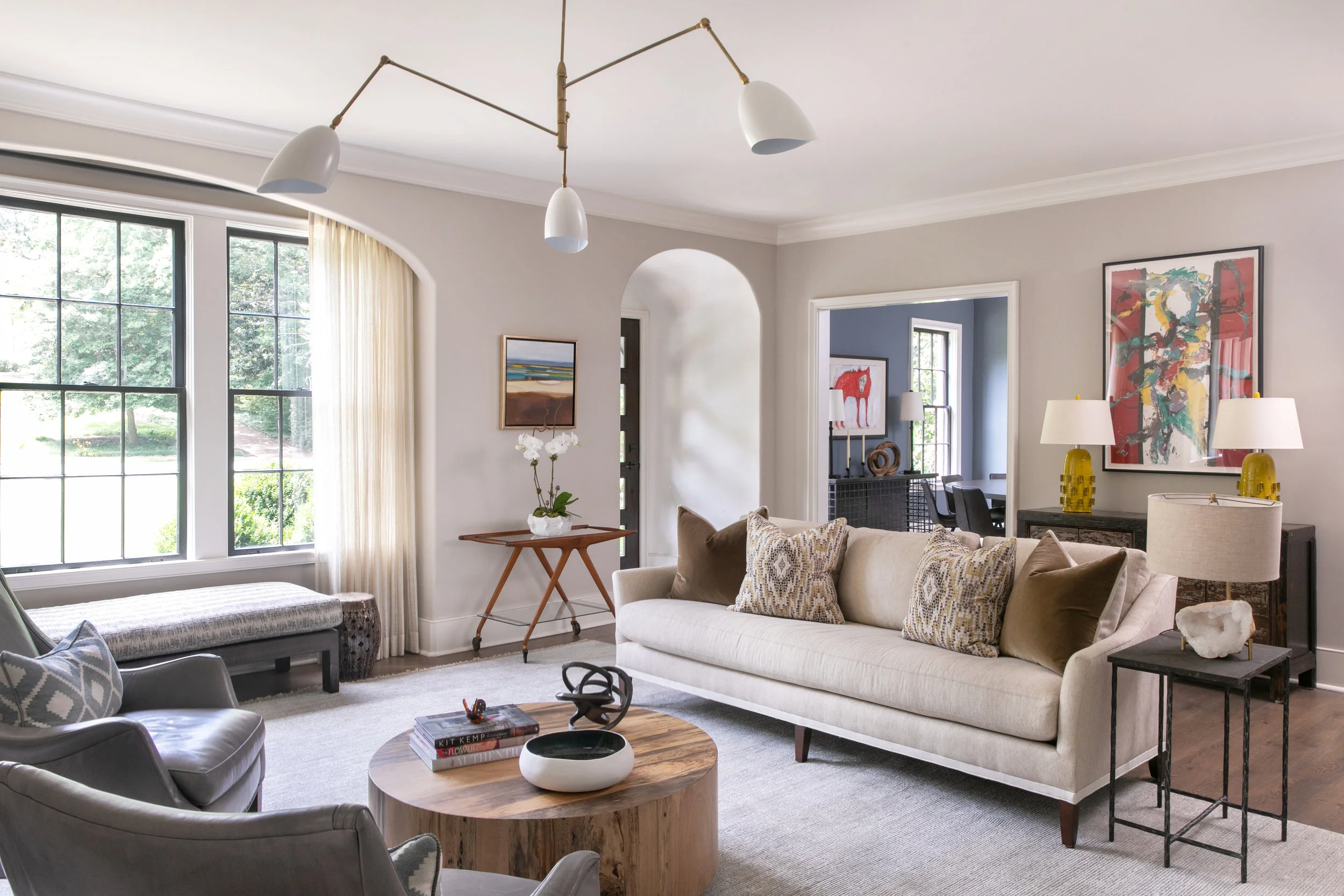 eclectic living — home studio interiors