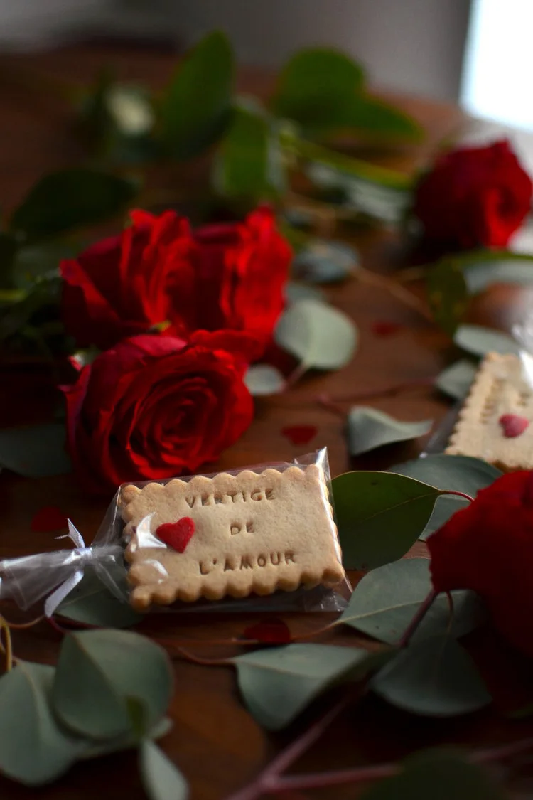 Pour les célèbres Shanty biscuits à l’occasion de la Saint Valentin