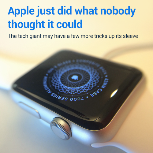 Ad for Apple stock insights