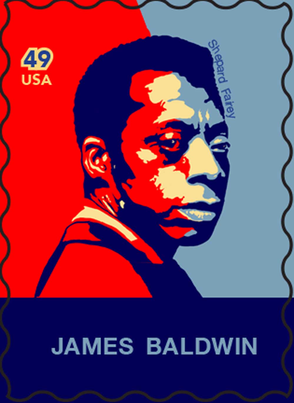 Designer Inspired Stamps: James Baldwin 
