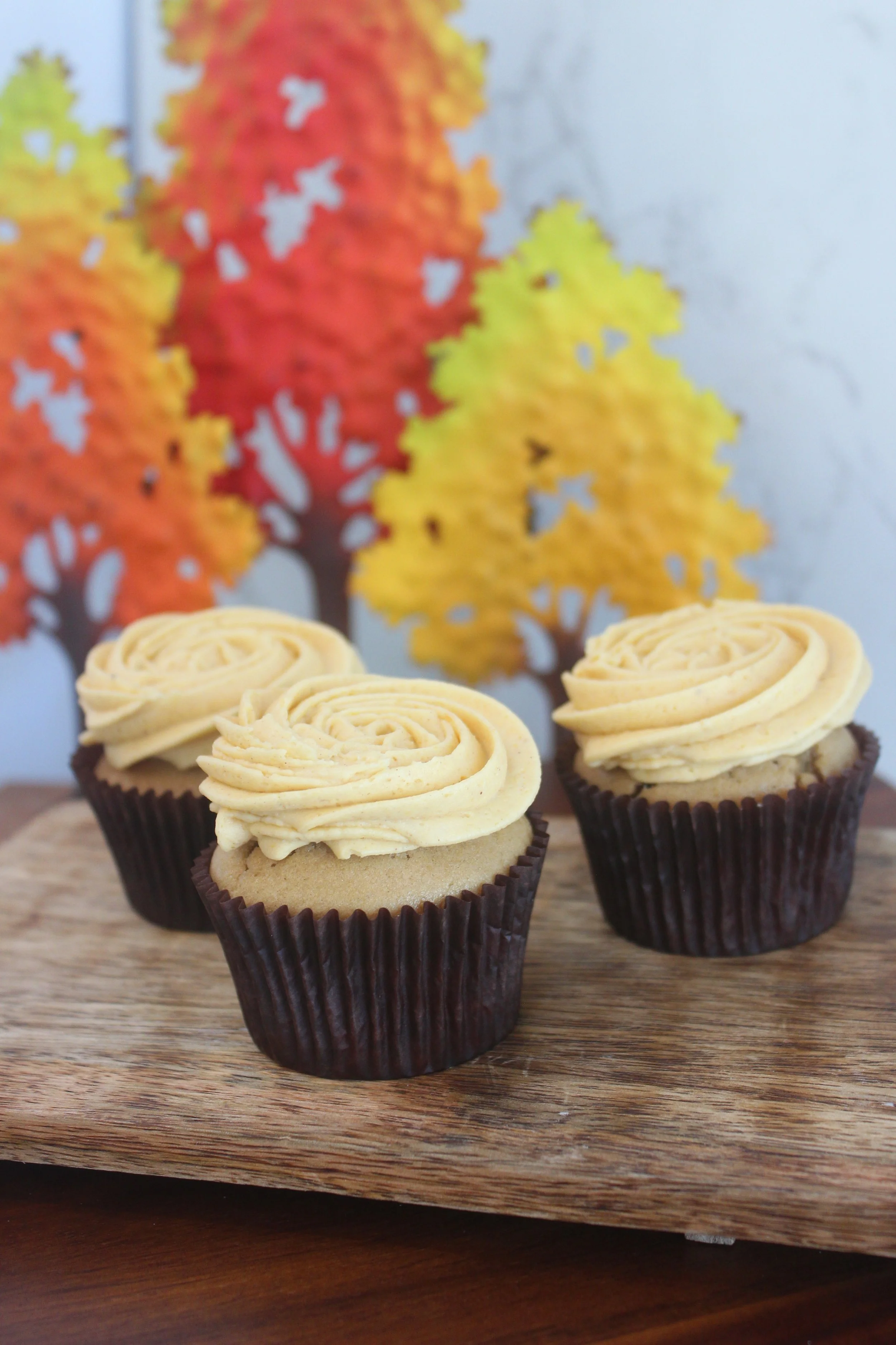 Pumpkin Spice Latte Cupcake