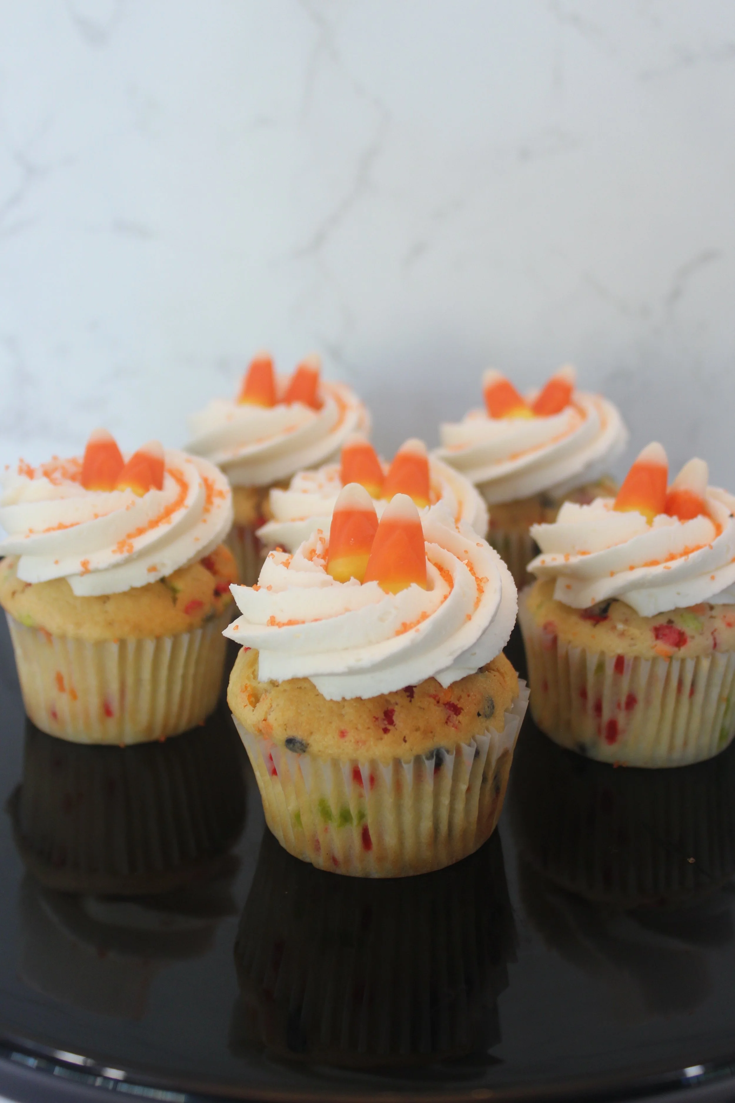 Spooky-Fetti Cupcake