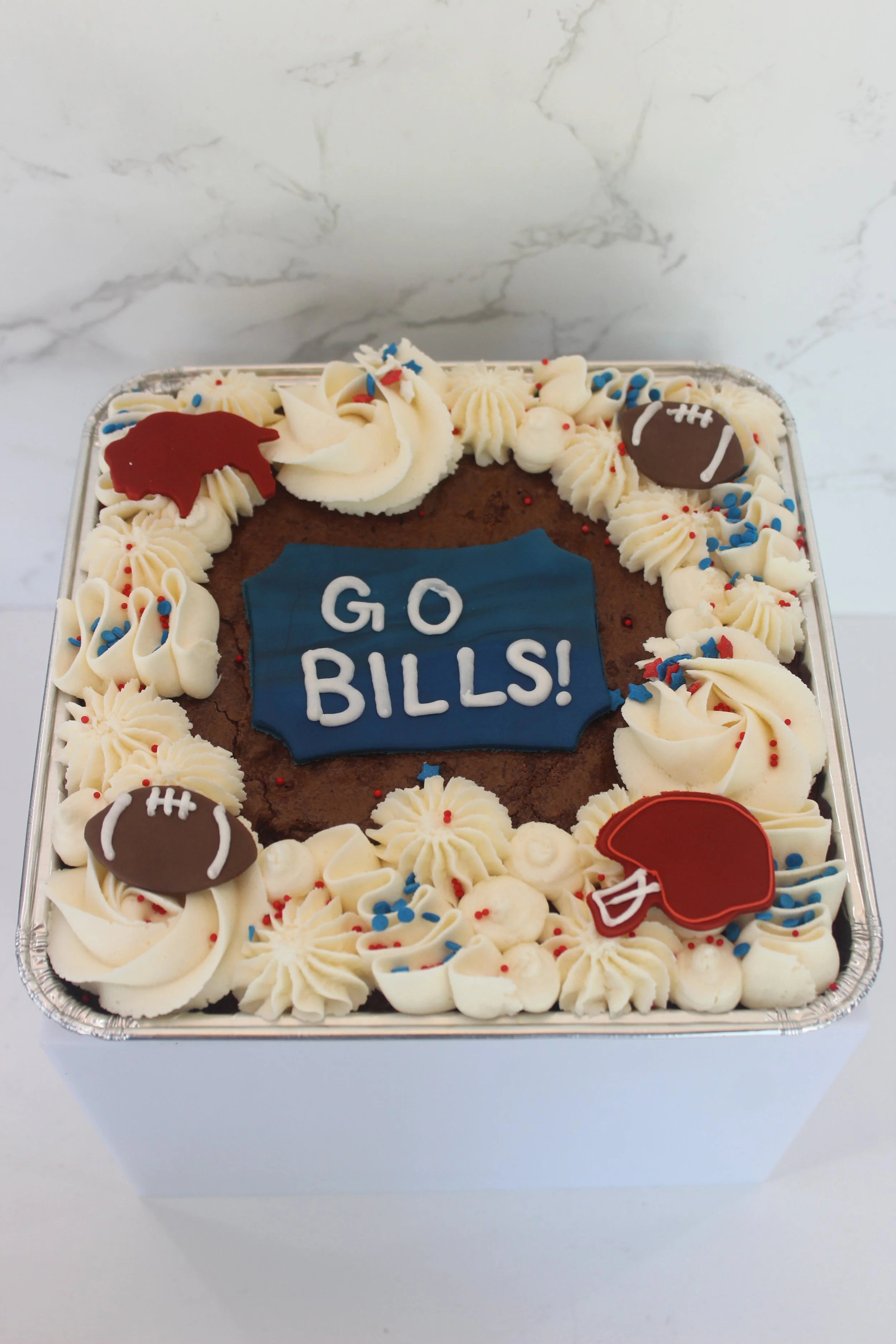 8x8 Bills Cookie or Brownie Cake