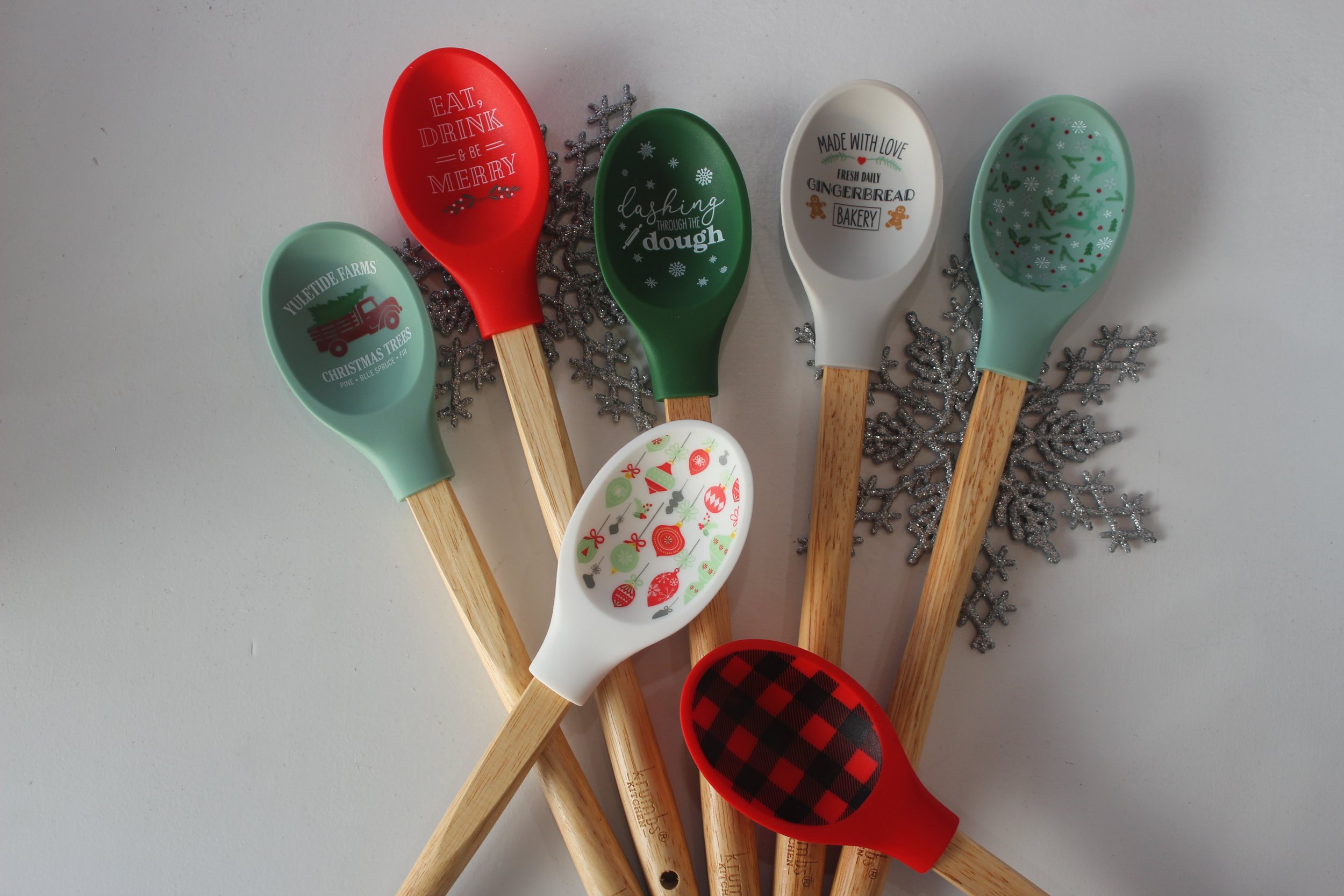 Wood Handle Baking Spoon