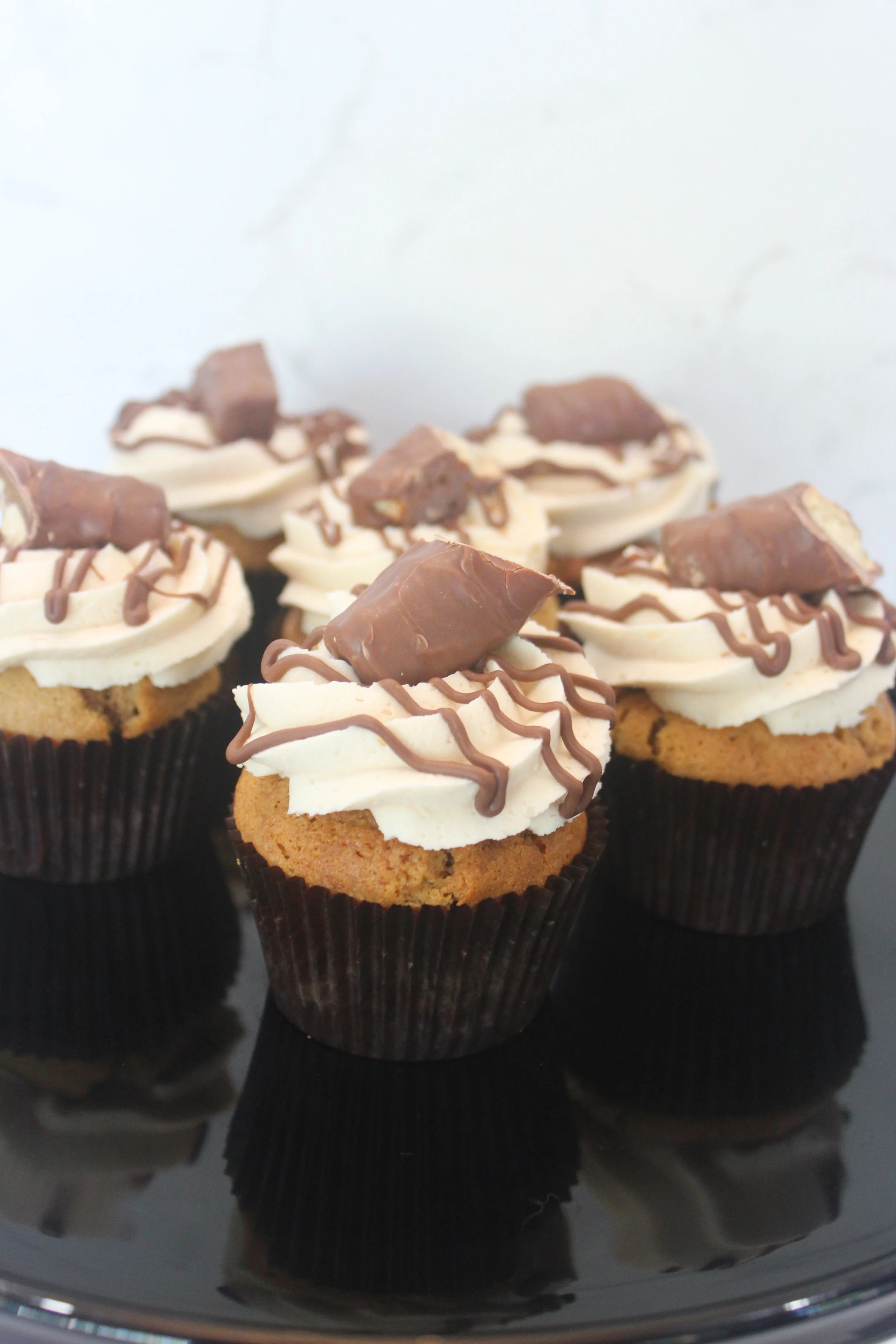 Twix Candy Bar Cupcake