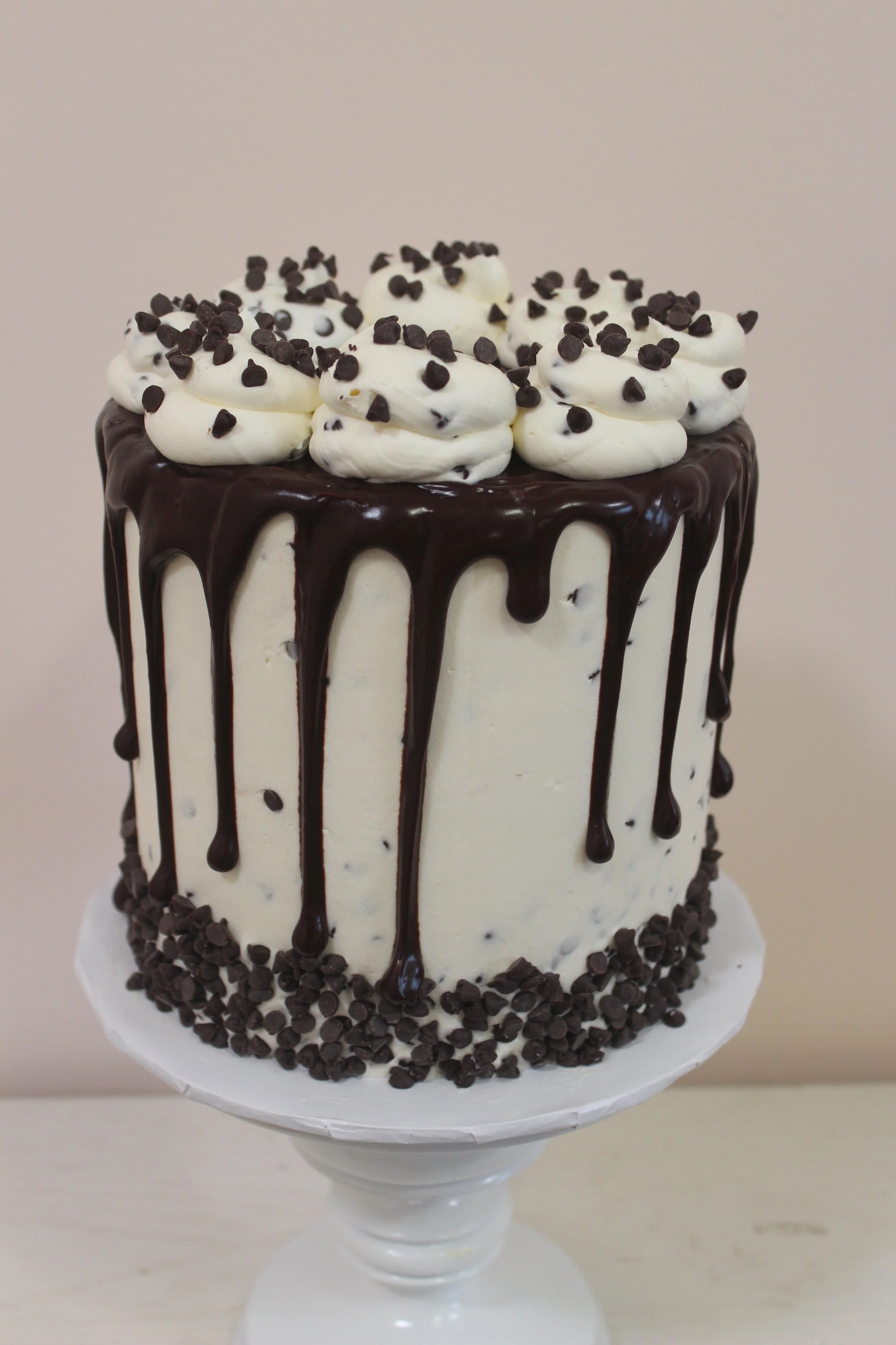Chocolate Chip Cookie Dough Cake