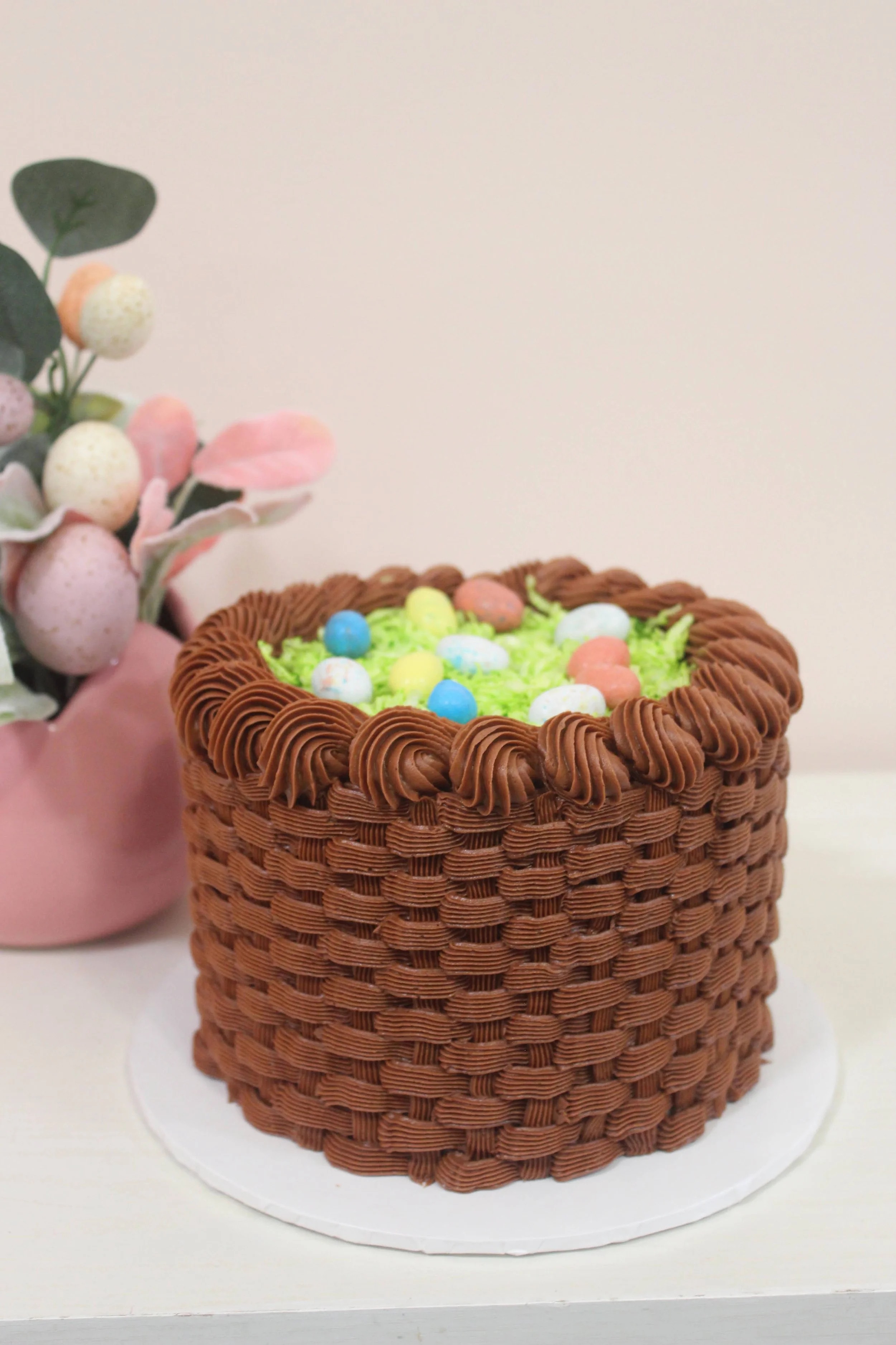 Easter Basket Chocolate Cake