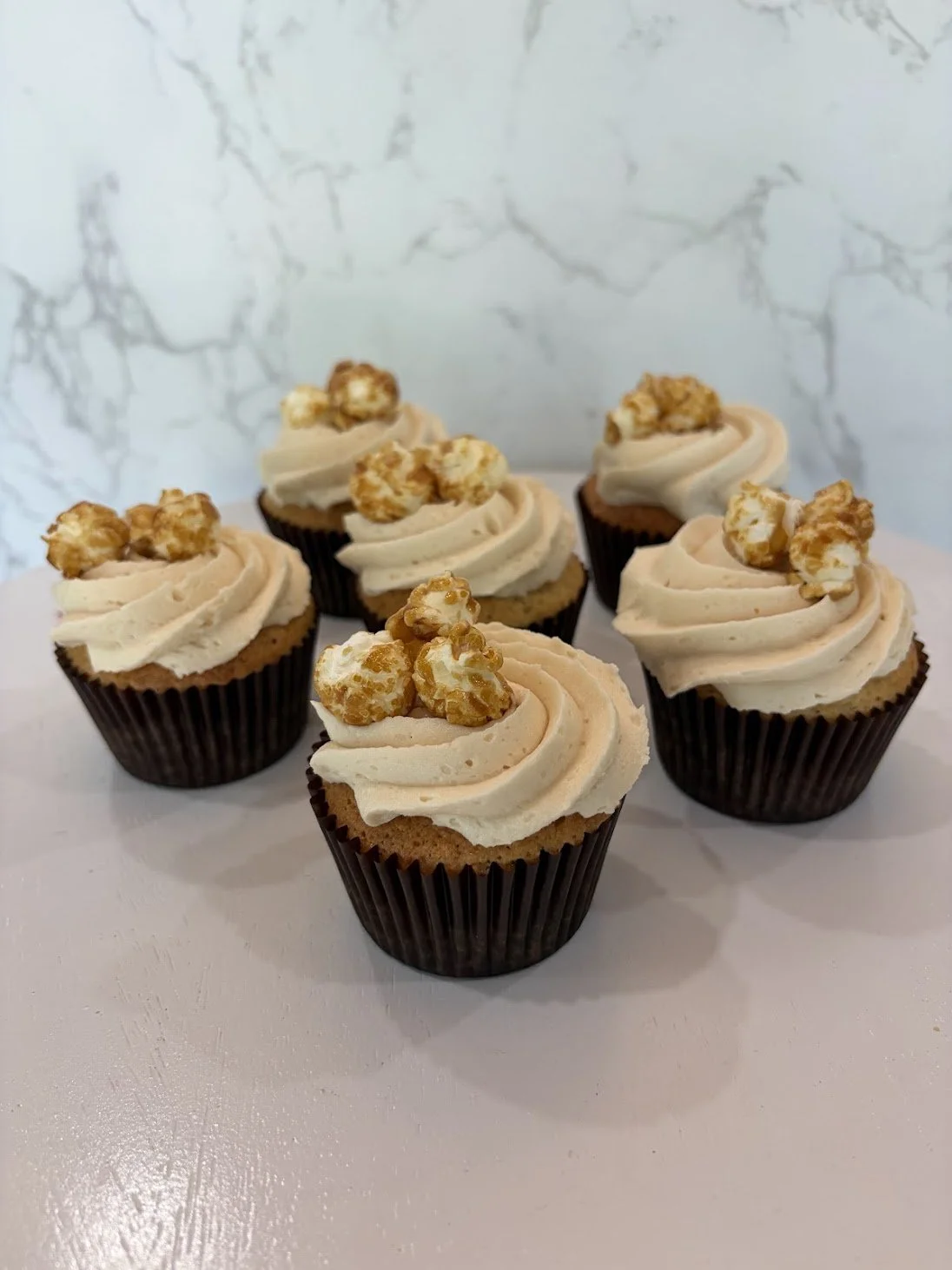 Caramel Corn Cupcakes