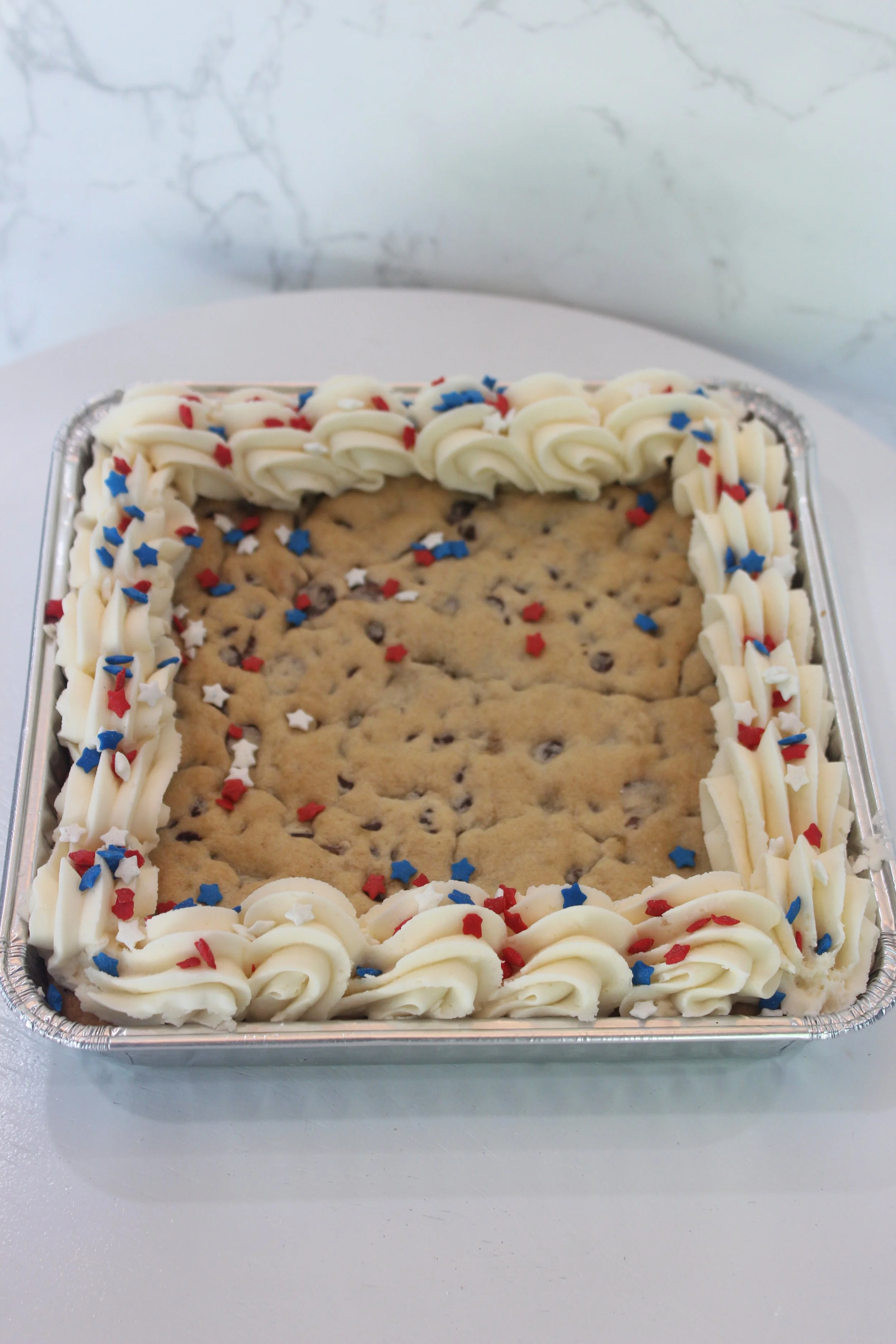 Chocolate Chip Cookie Cake