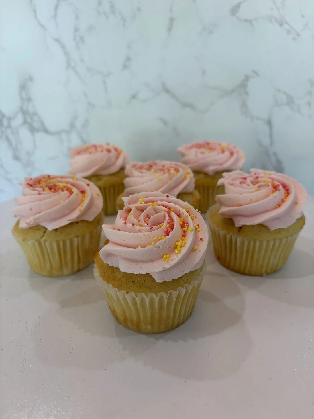 Pink Lemonade Cupcake