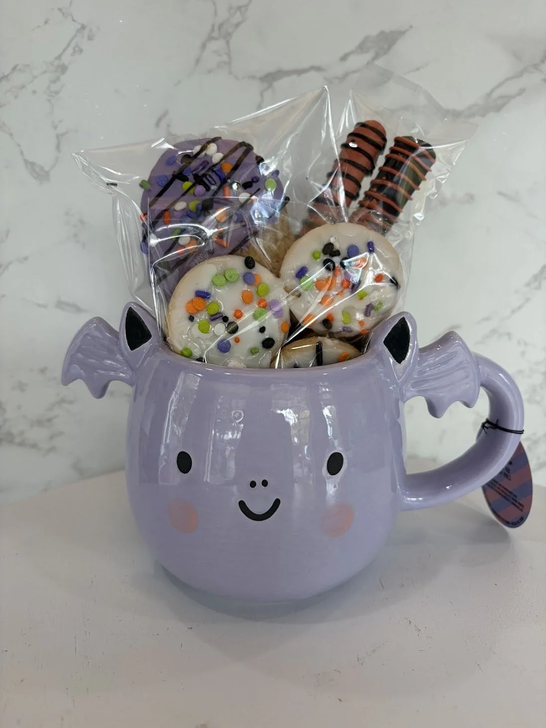 Bat Mug Boo Basket