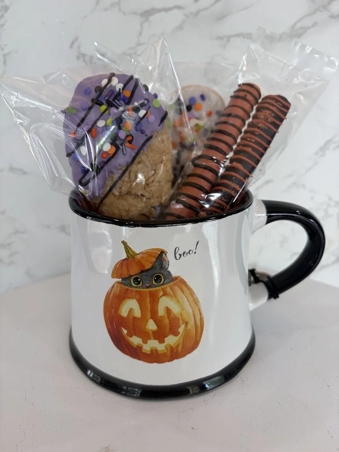 Kitten Mug Boo Basket