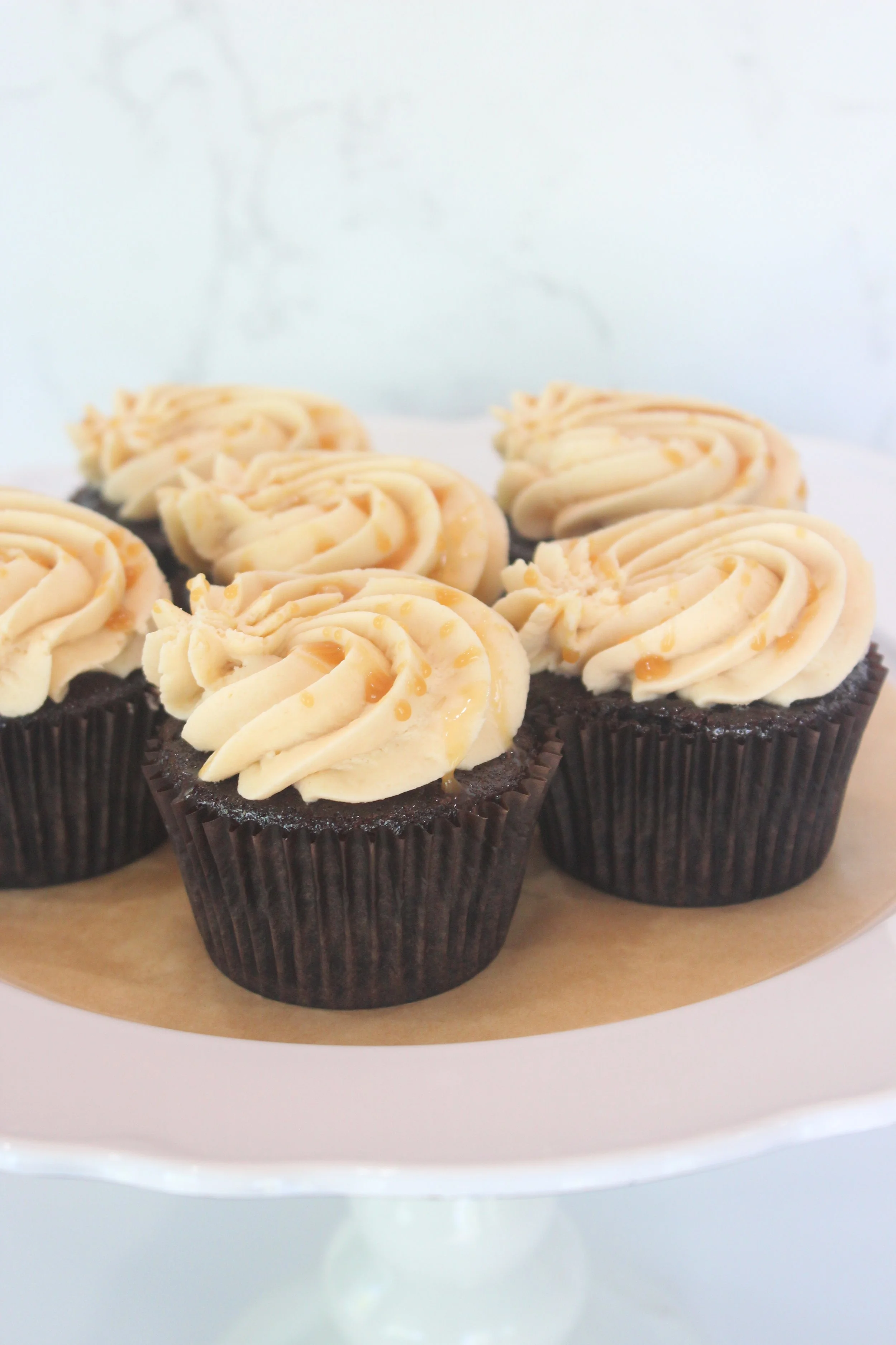 Chocolate Salted Caramel Cupcake