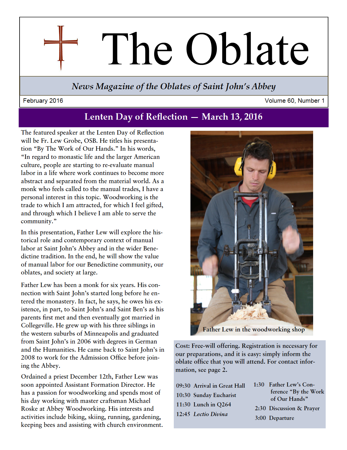 Volume 60 Number 1, 2016 