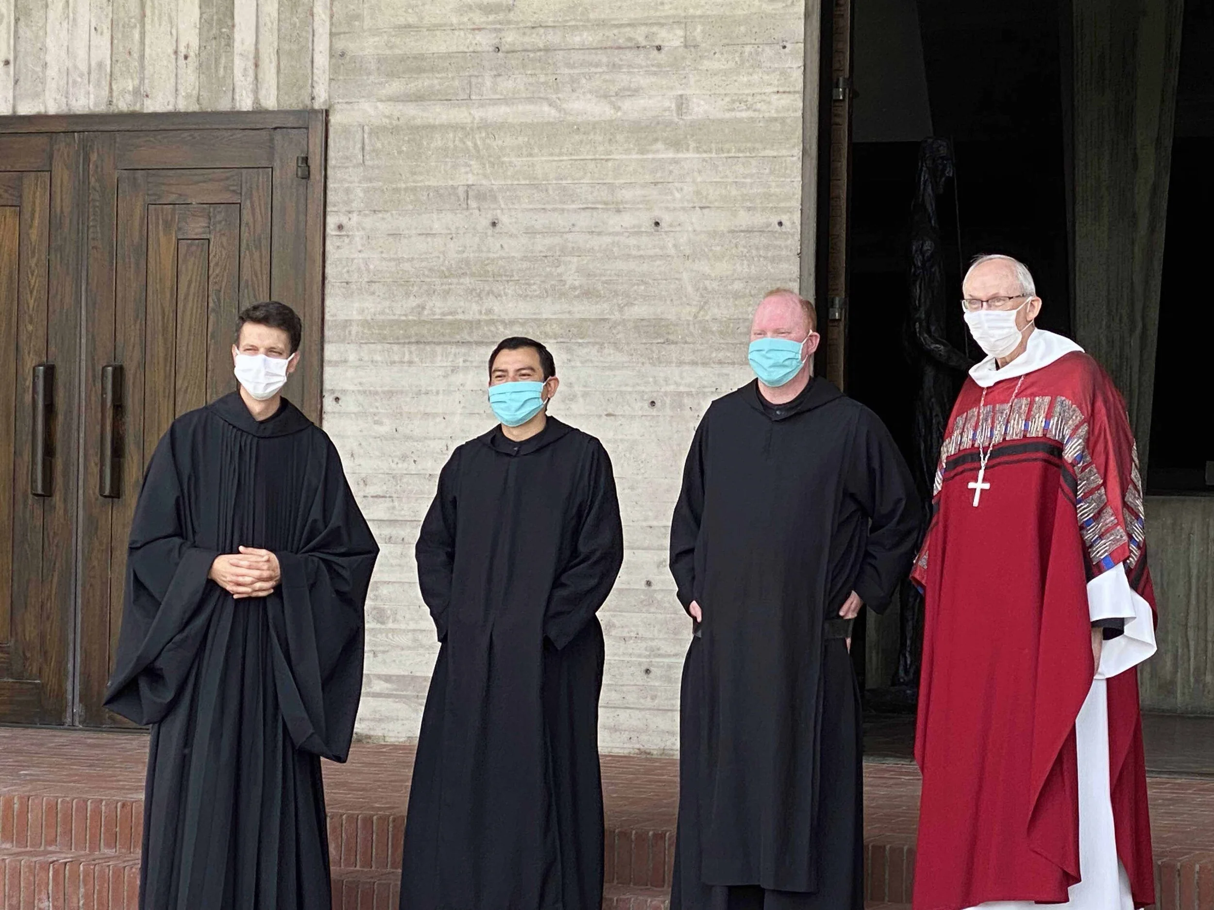 First Vows of Br. Felix Martin Mencias Babian, OSB and Br. David Michael Allen, OSB 