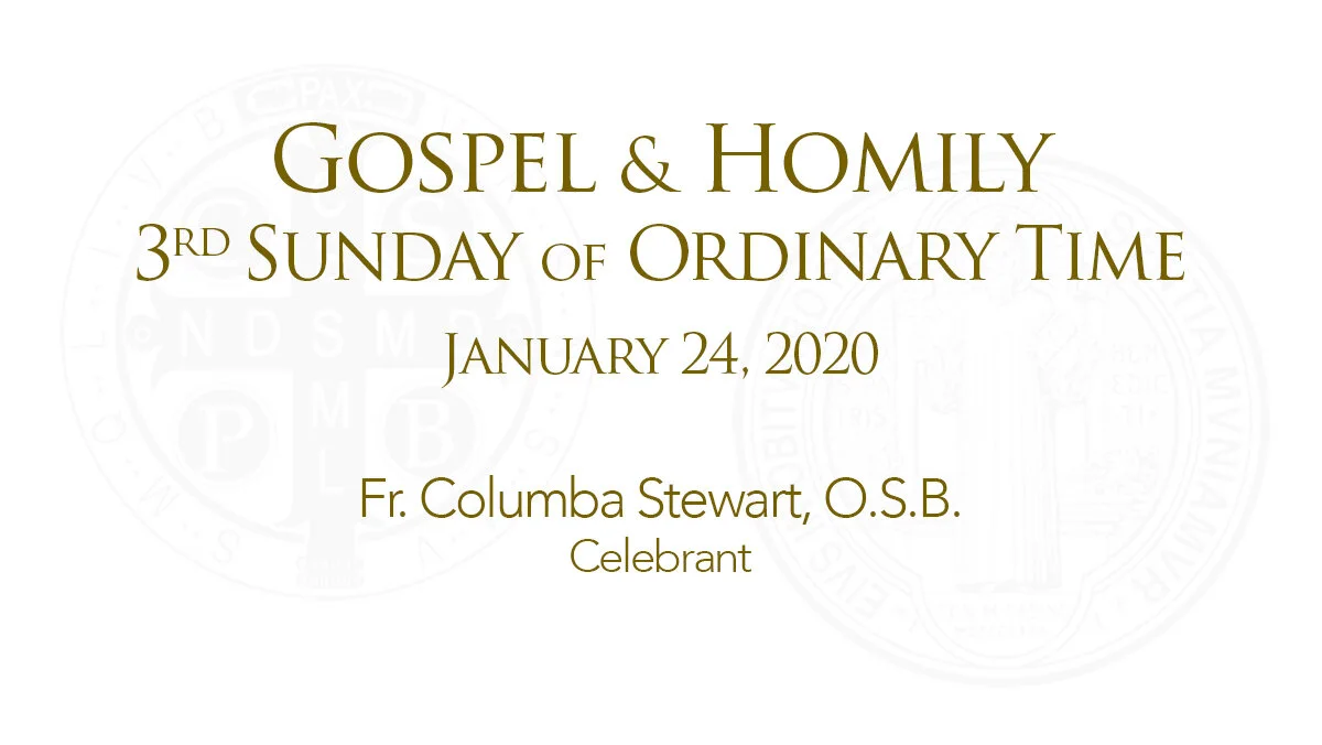 Sunday Gospel &amp; Homily 
