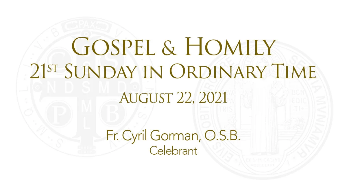 Gospel and Homily