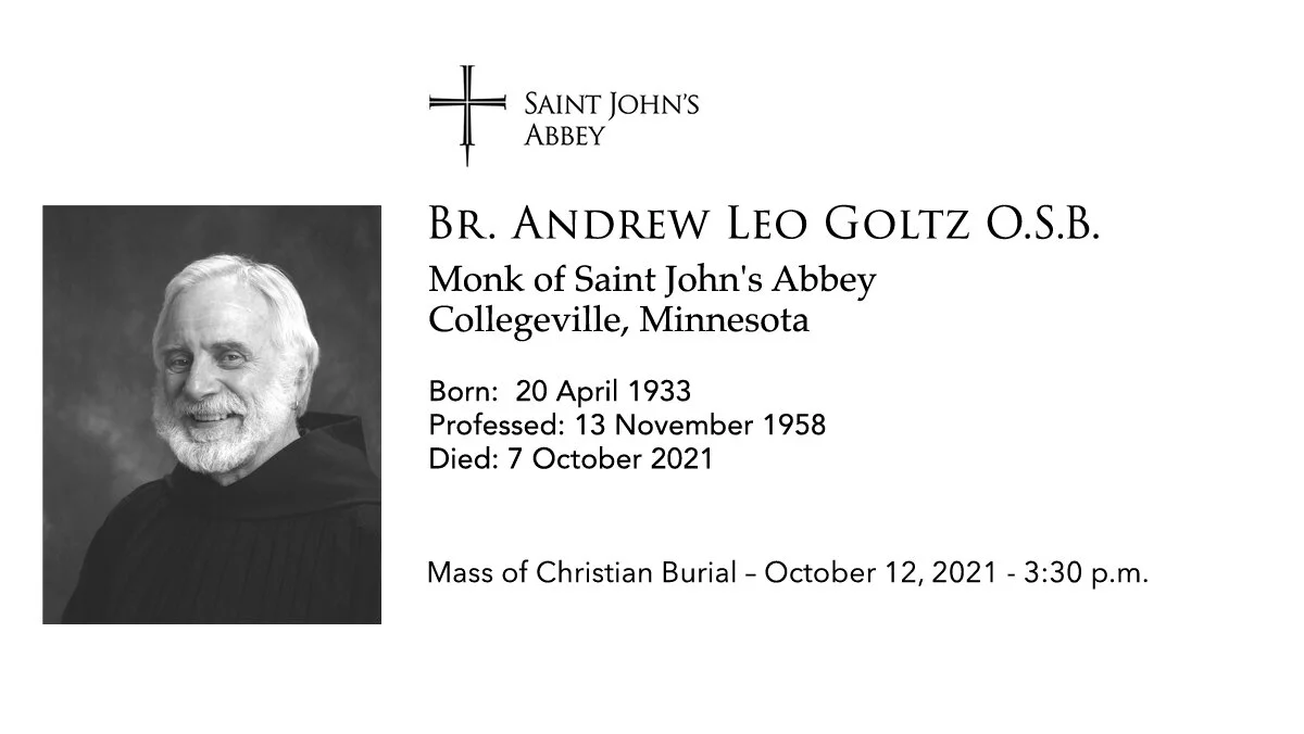 Mass of Christian Burial Brother Andrew Leo Goltz, O.S.B.