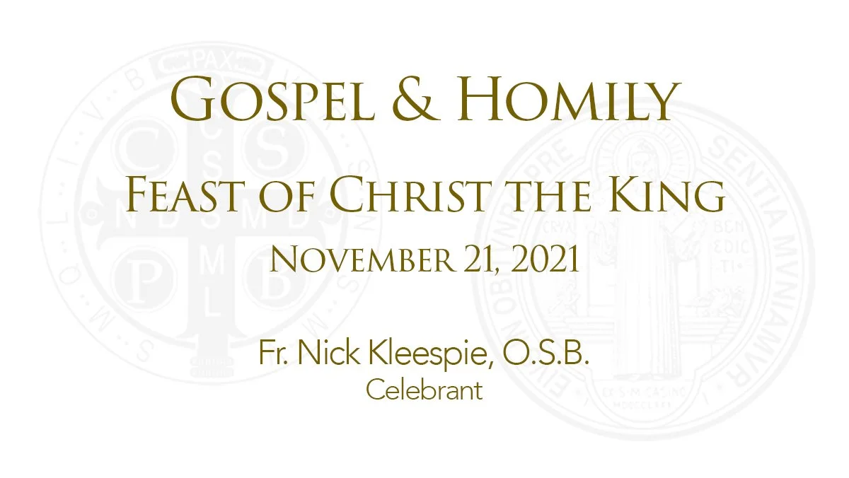 Gospel and Homily