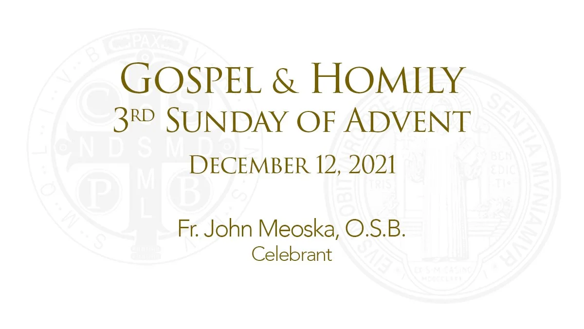 Gospel and Homily