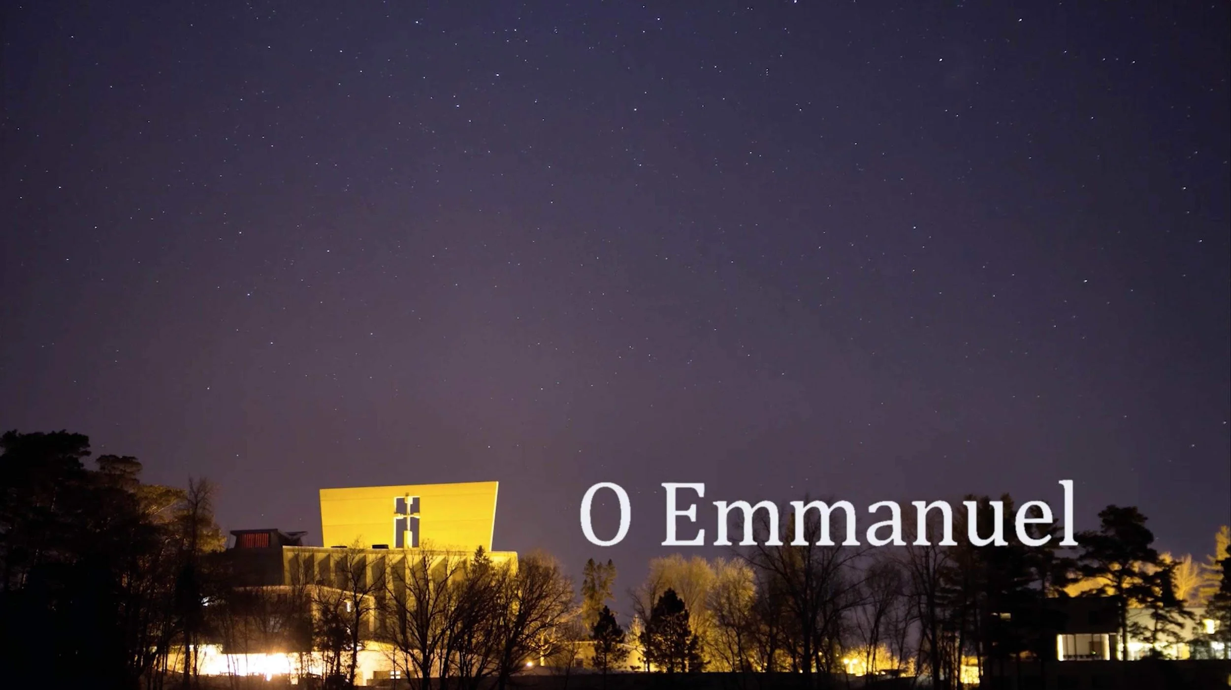 O Antiphons: O Emmanuel