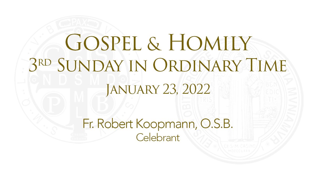 Gospel and Homily