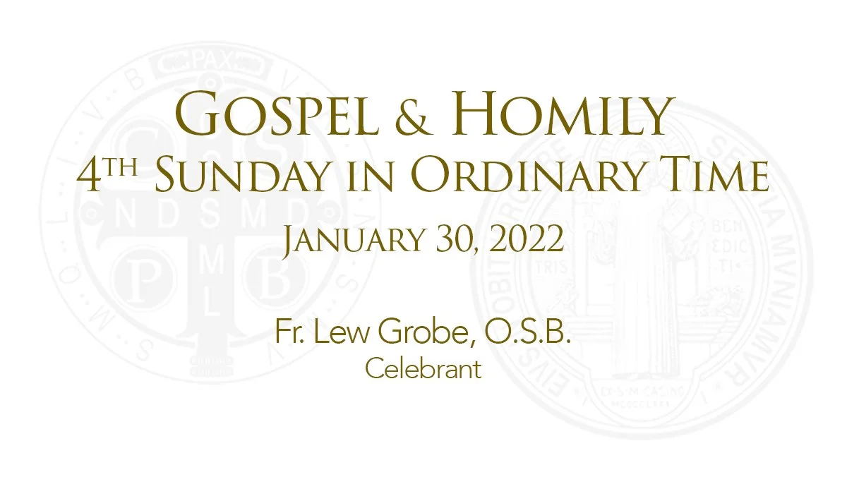 Gospel and Homily