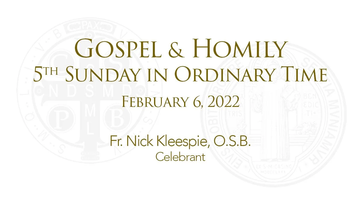 Gospel and Homily