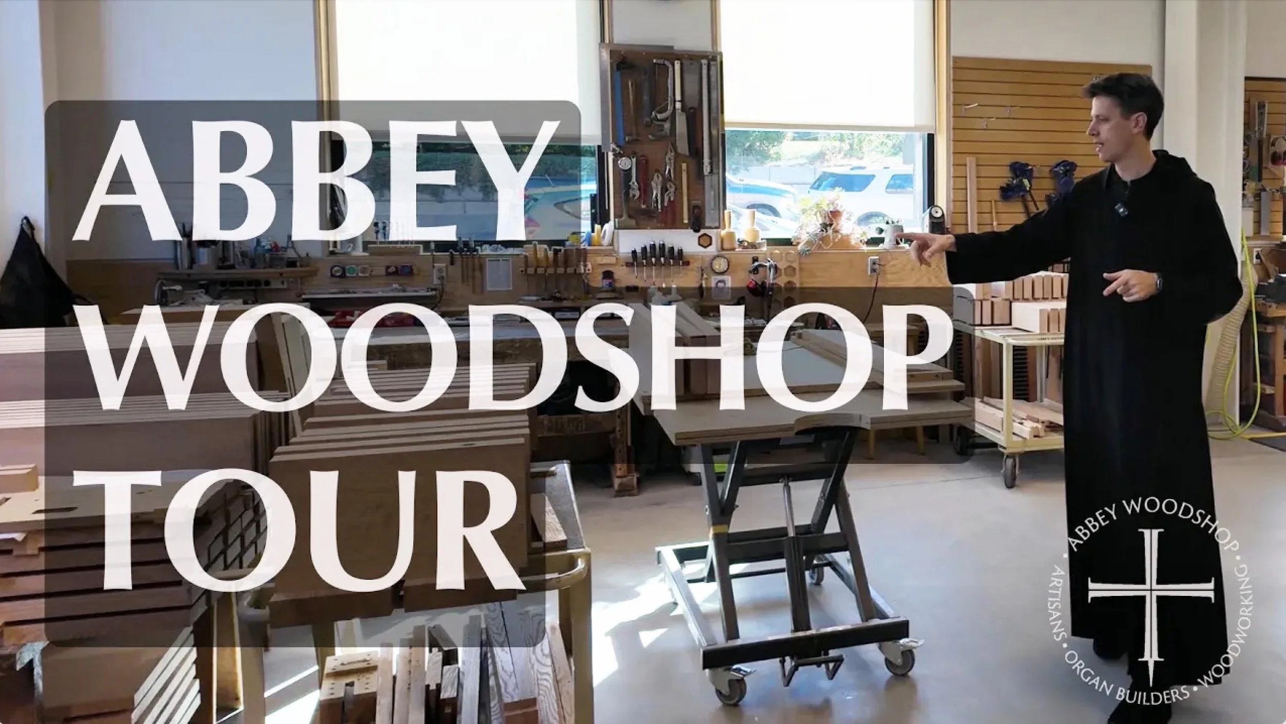 Abbey Woodshop Tour