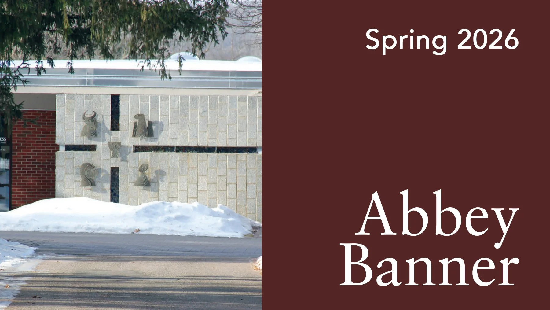Abbey Banner - Spring 2026