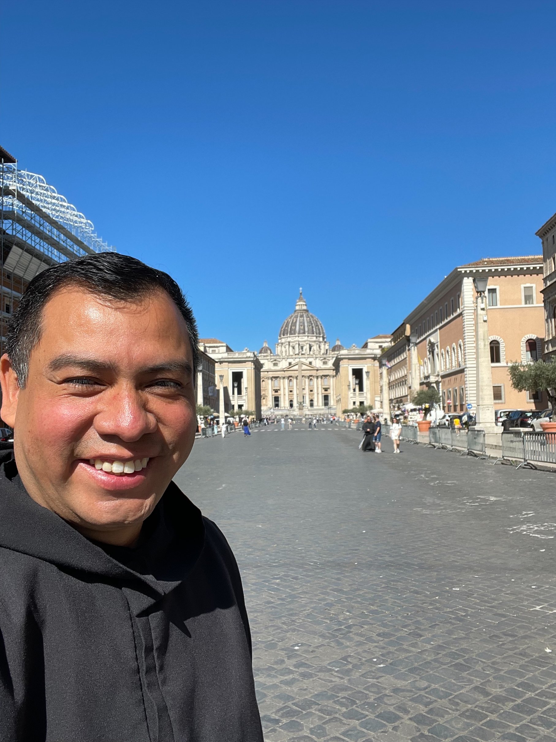 Br. Félix Martín Mencias, OSB Ordained as a  Transitional Deacon